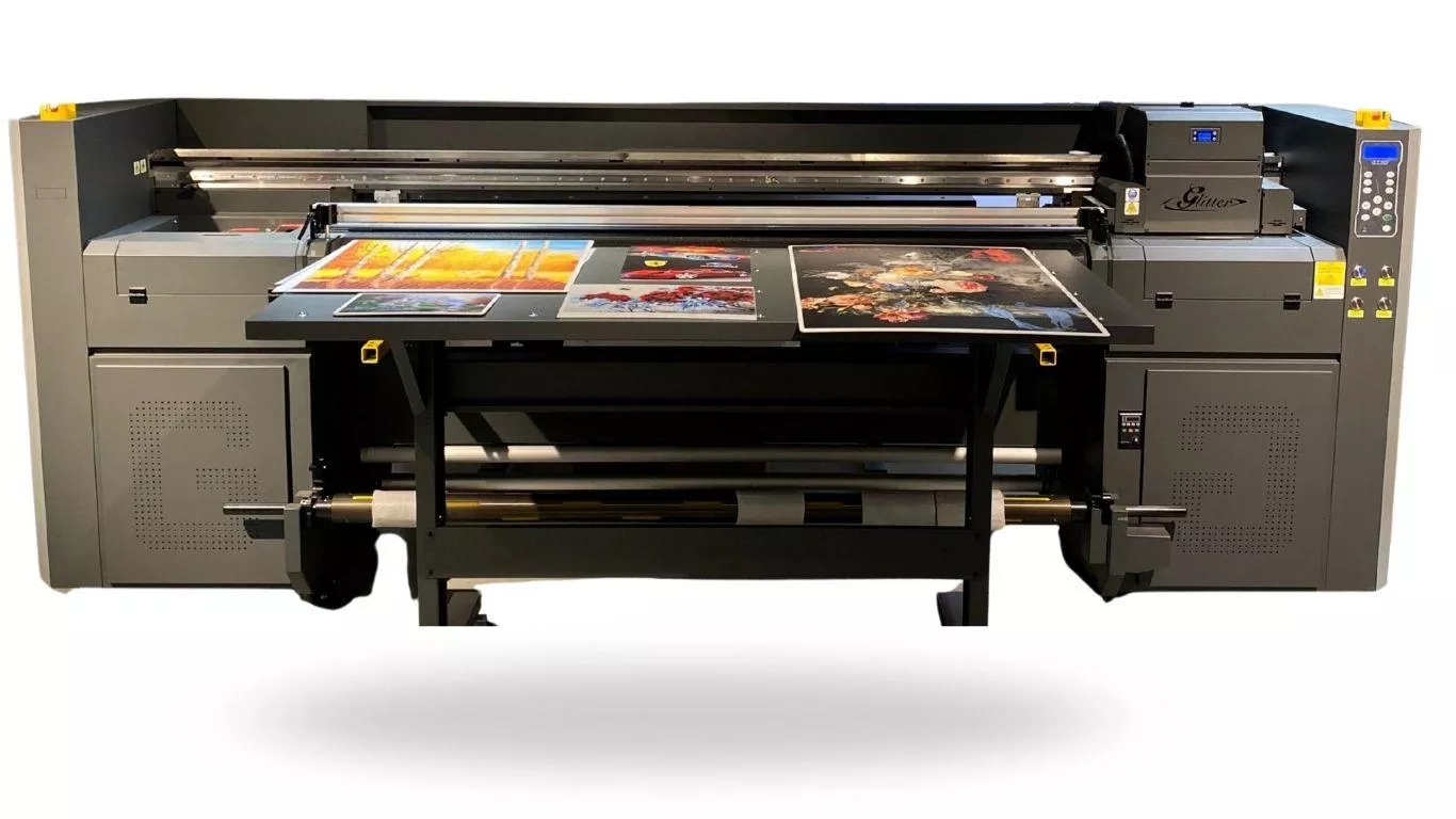 Glitter Hybrit 1804UV i3200 Dijital Baskı Makinesi